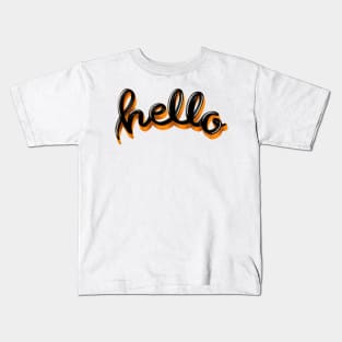 Hello Kids T-Shirt